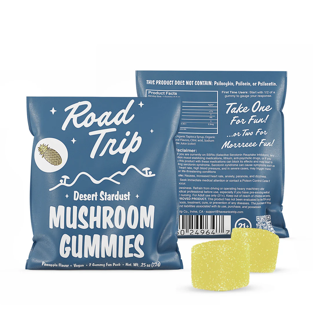 desert stardust mushroom gummies 2 piece pouch (sample size) desert stardust mushroom gummies 2 piece pouch (sample size)