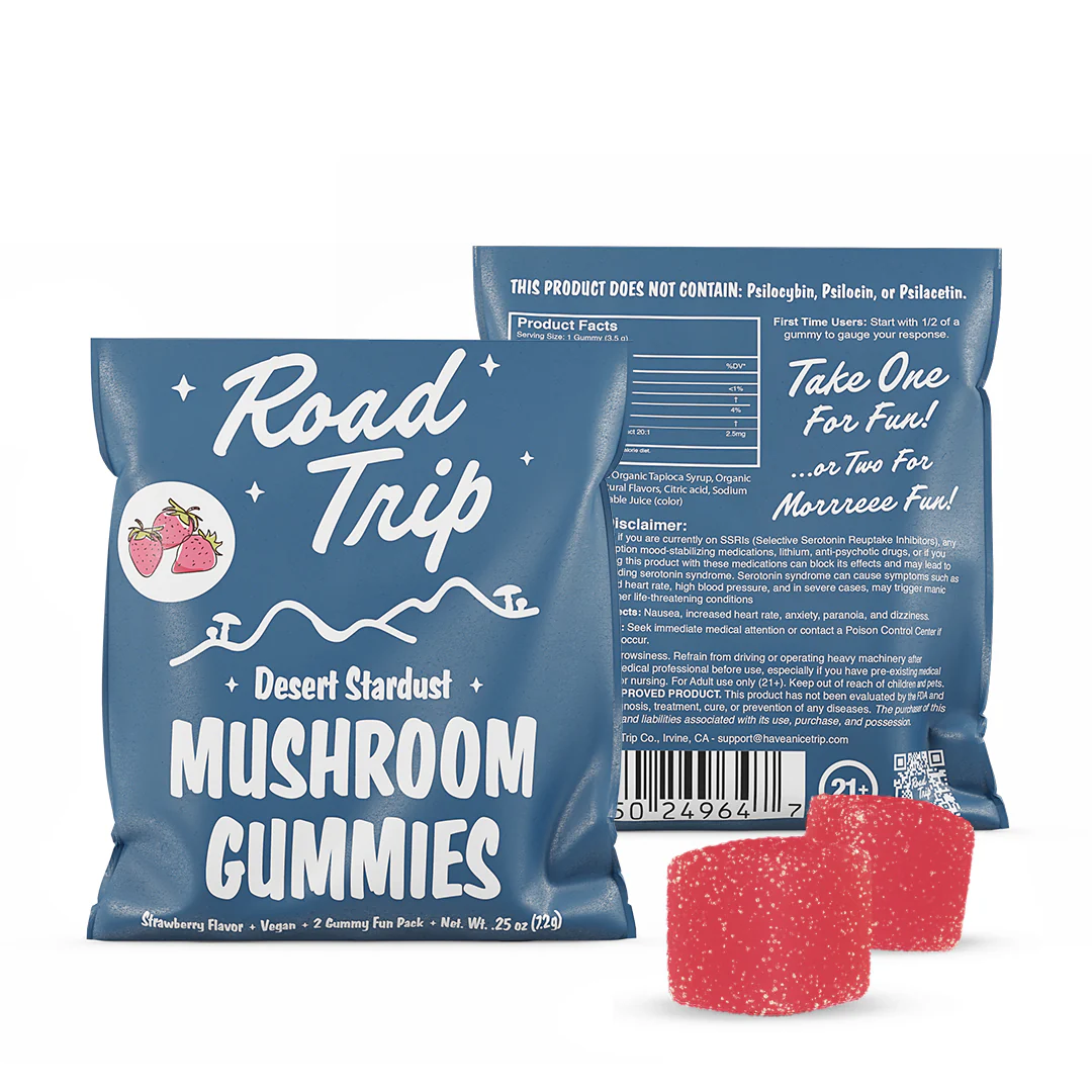desert stardust mushroom gummies 2 piece pouch (sample size) desert stardust mushroom gummies 2 piece pouch (sample size)